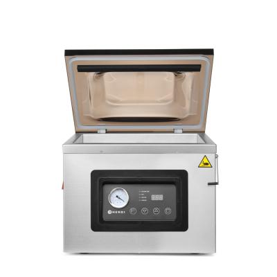 Vakuovací komora Profi Line 410, HENDI, Profi Line, těsnicí lišta 410 mm, 230V/1100W, 510x625x(H)455mm | 201442